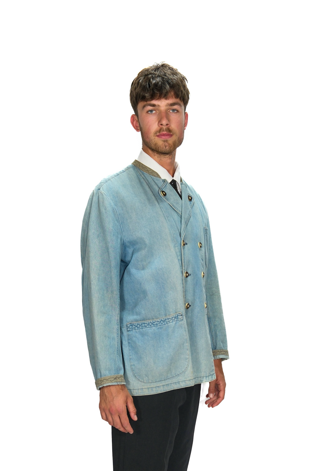 Traditionelle Denimjacke