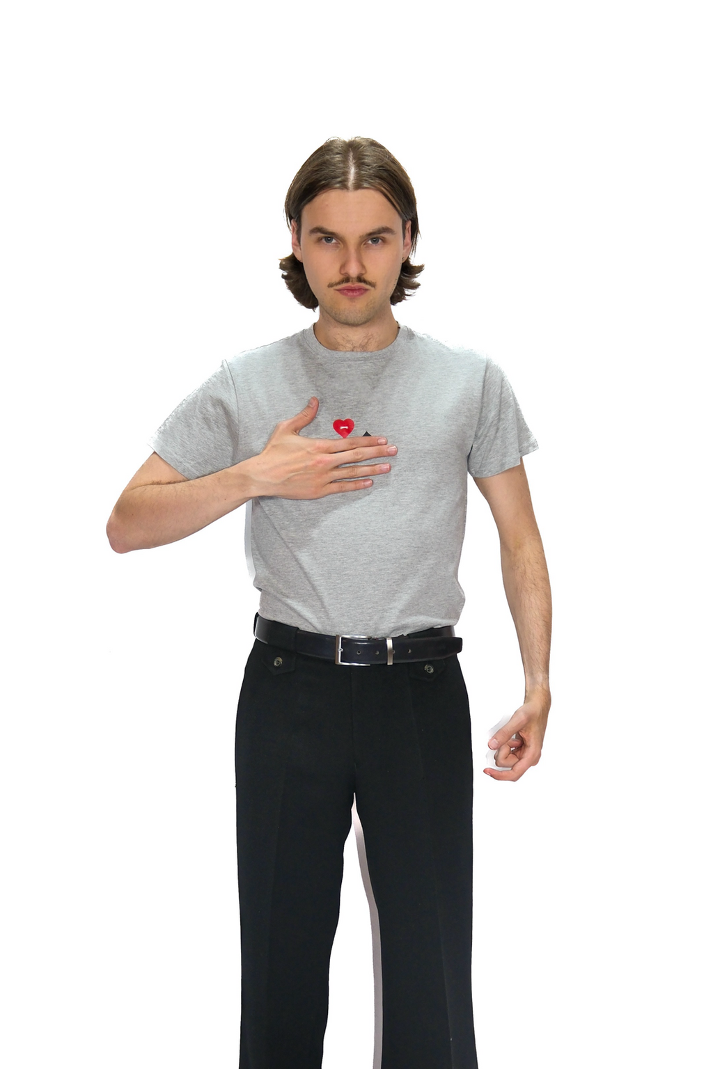 Merch T-Shirt Grau