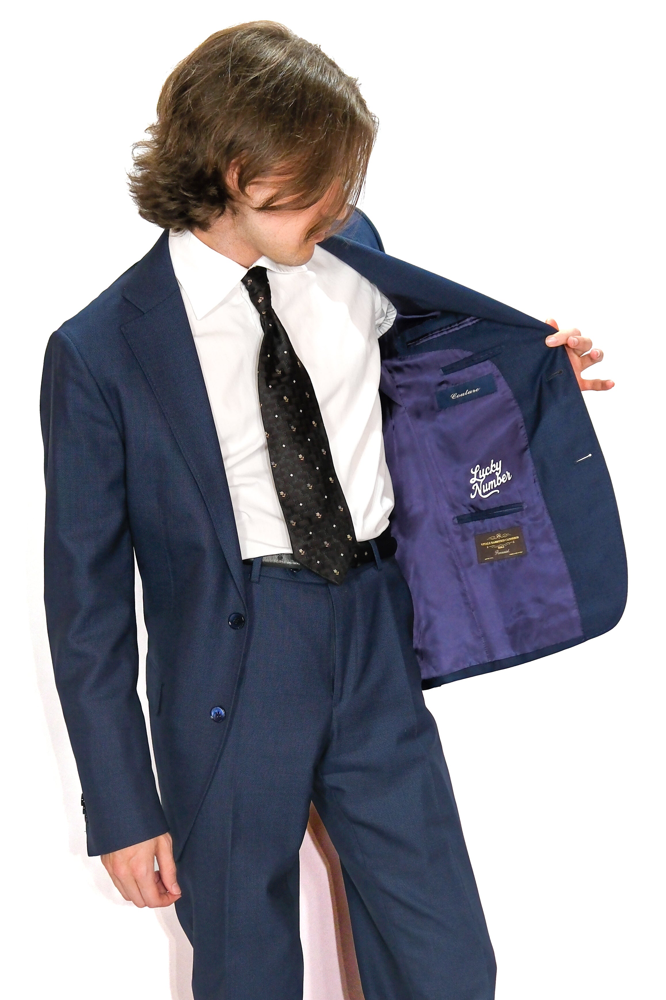 Maßanzug Vitale Barberis Blau