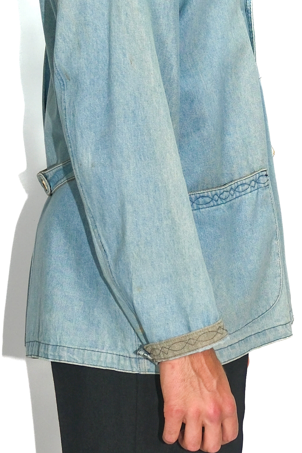 Traditionelle Denimjacke