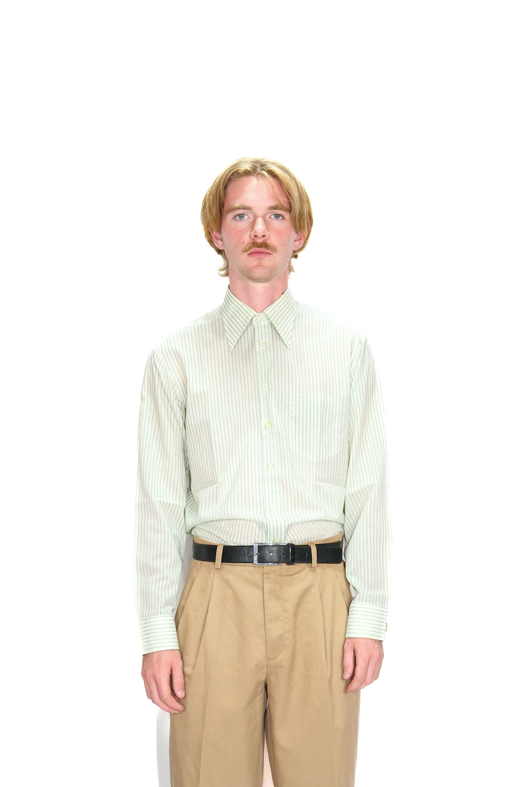 70s Hemd Grün