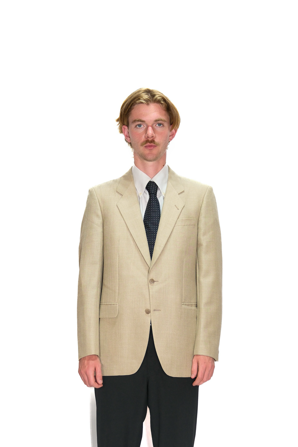 Beiges Sakko Mohair Trevira