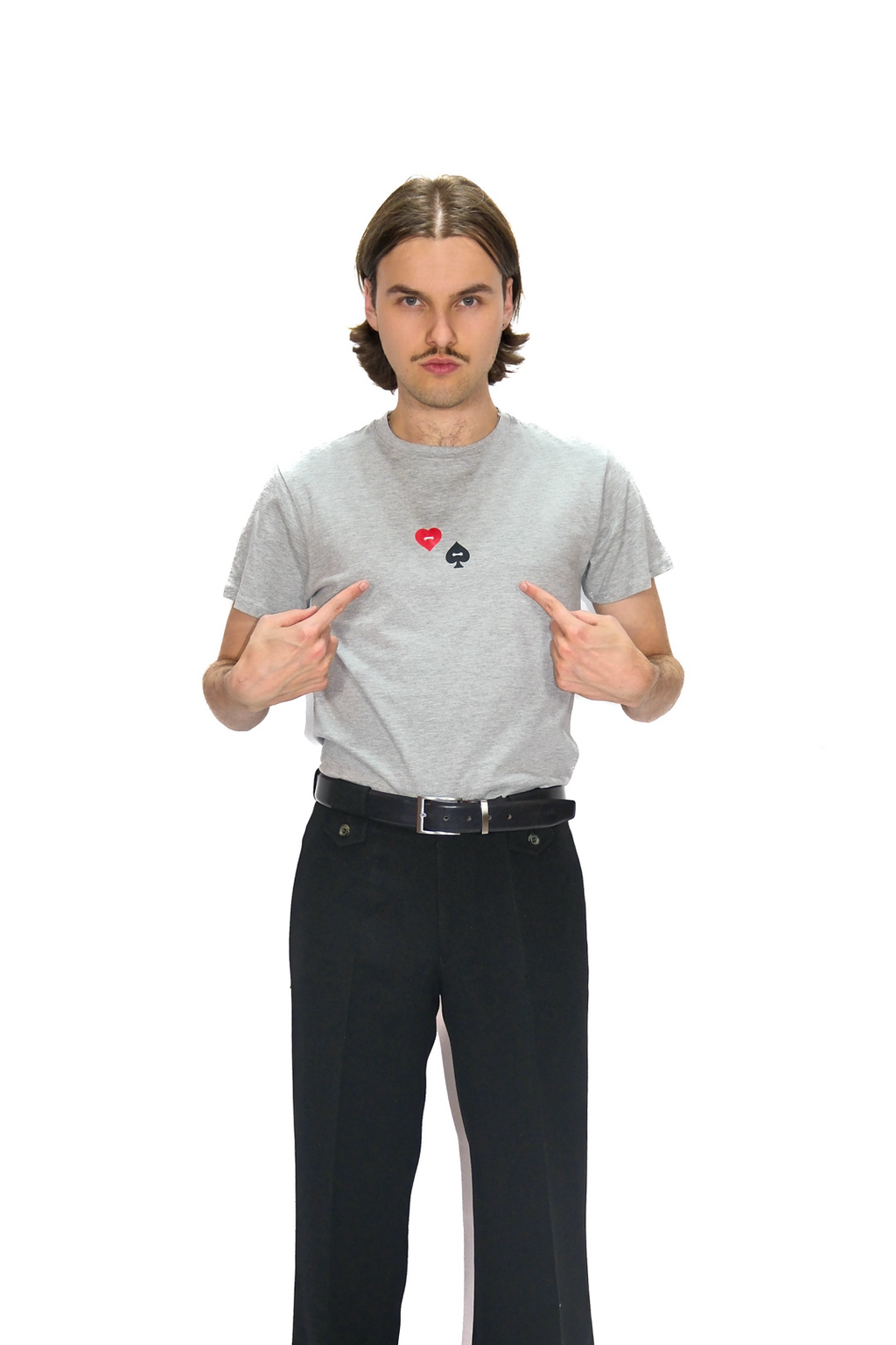 Merch T-Shirt Grau