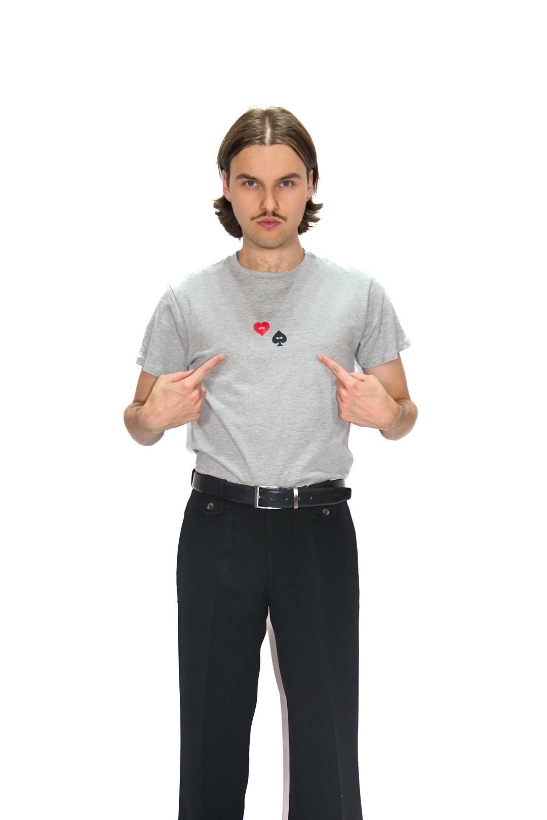 Merch T-Shirt Grau