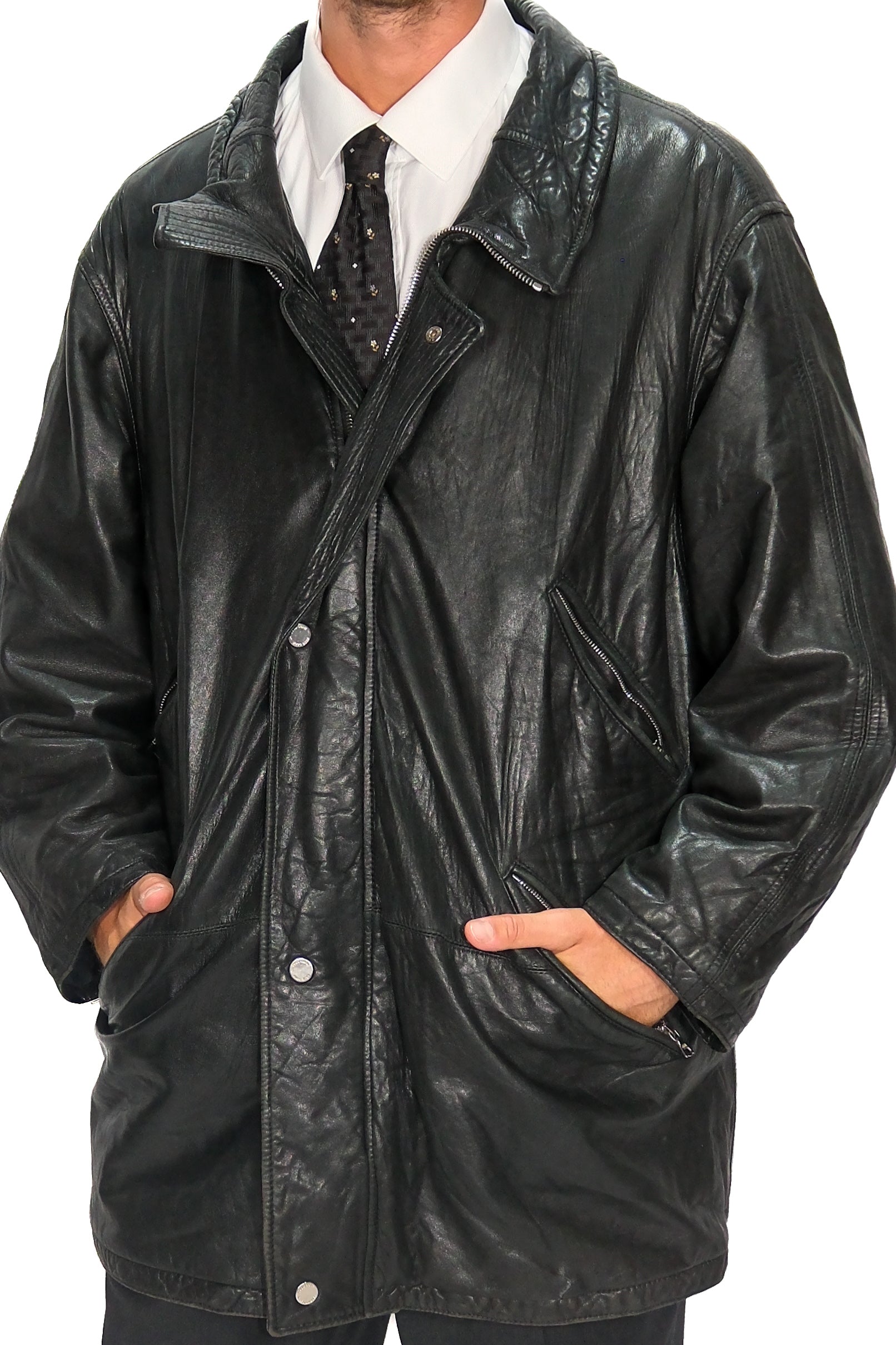 Hugo Boss Lederjacke