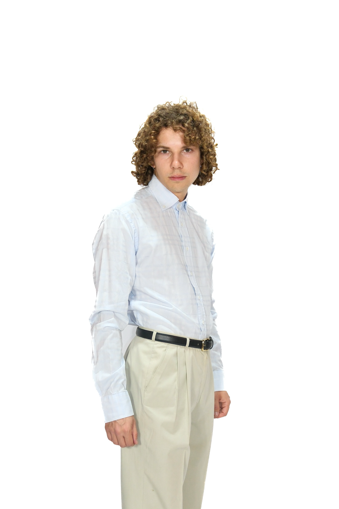 Burberry Hemd Hellblau