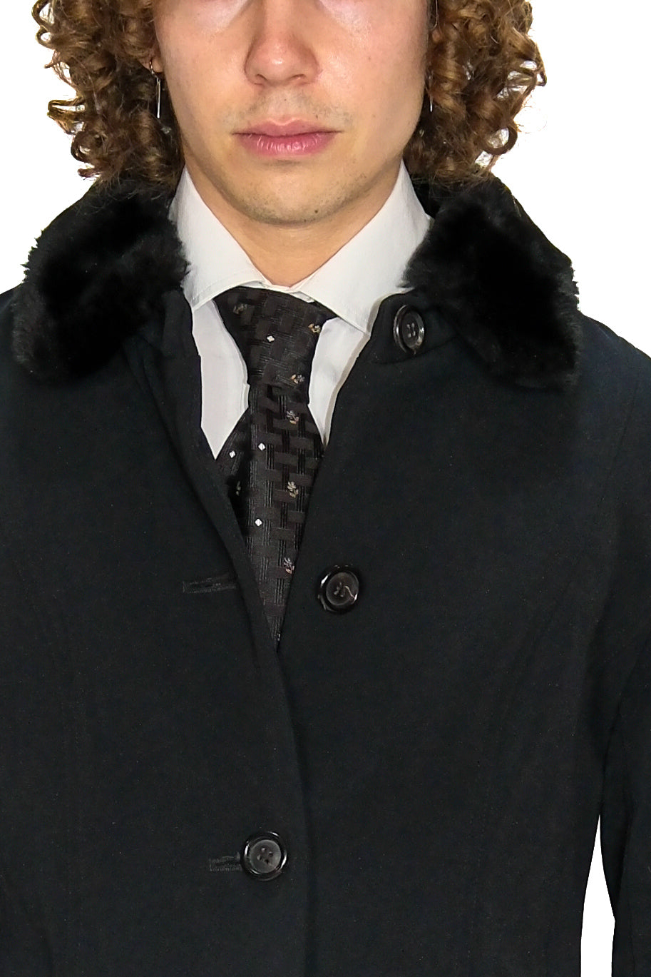 Strenesse Jacke mit Pelzkragen