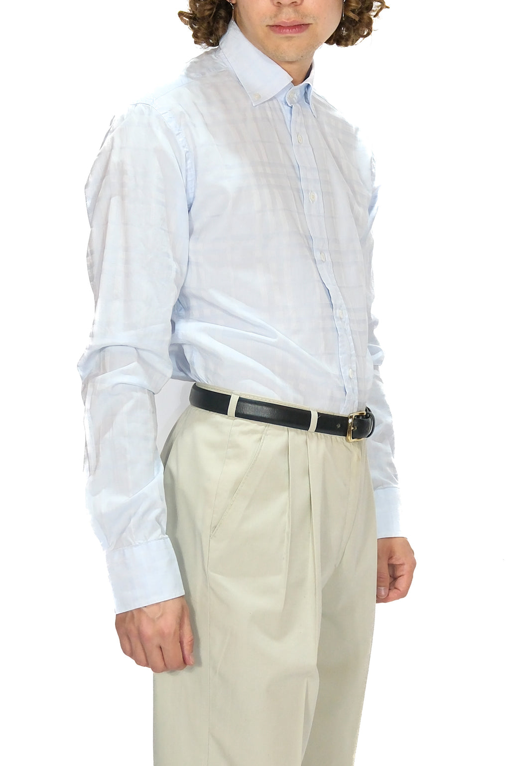 Burberry Hemd Hellblau