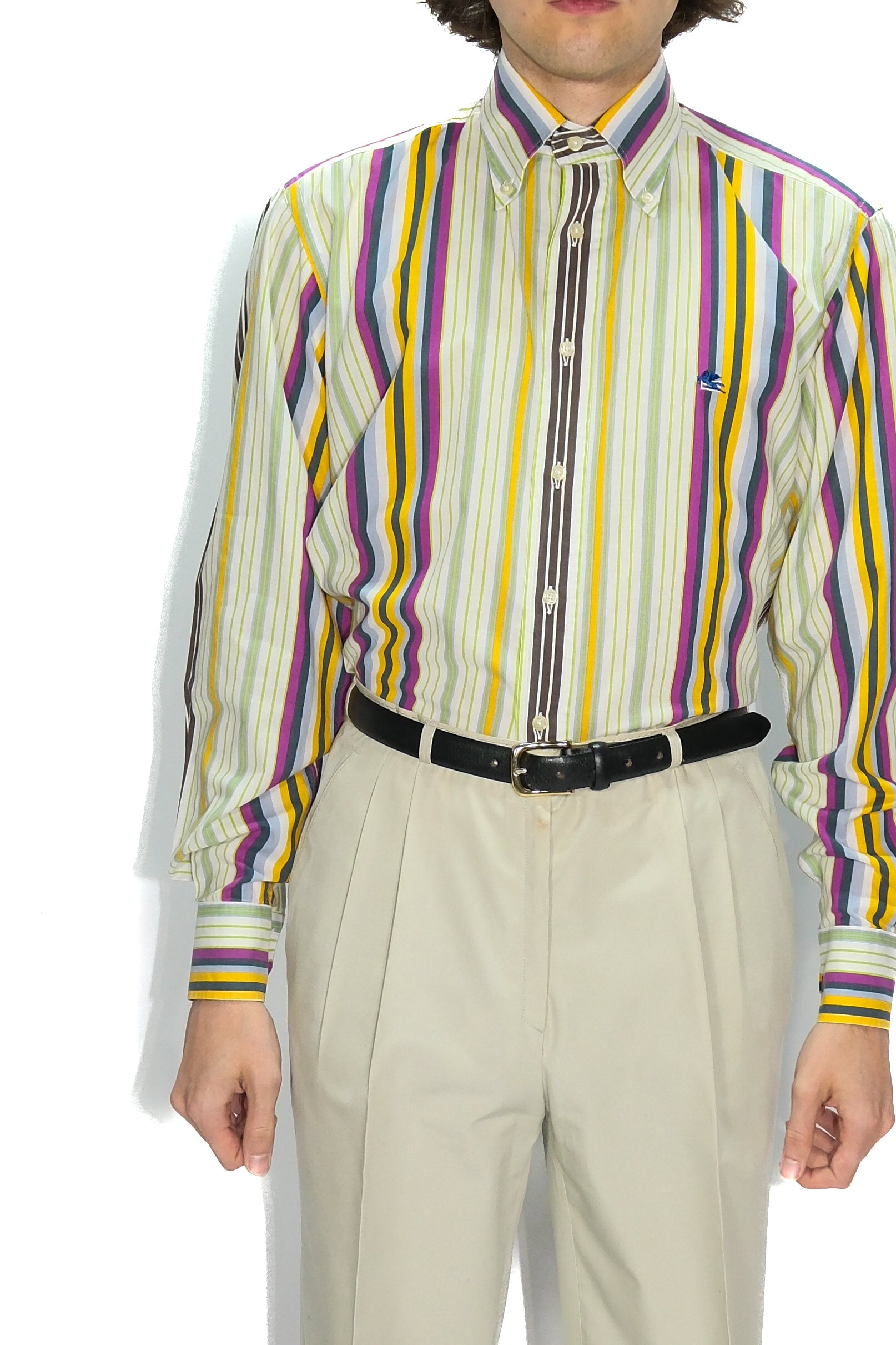 Etro Hemd Bunt gestreift
