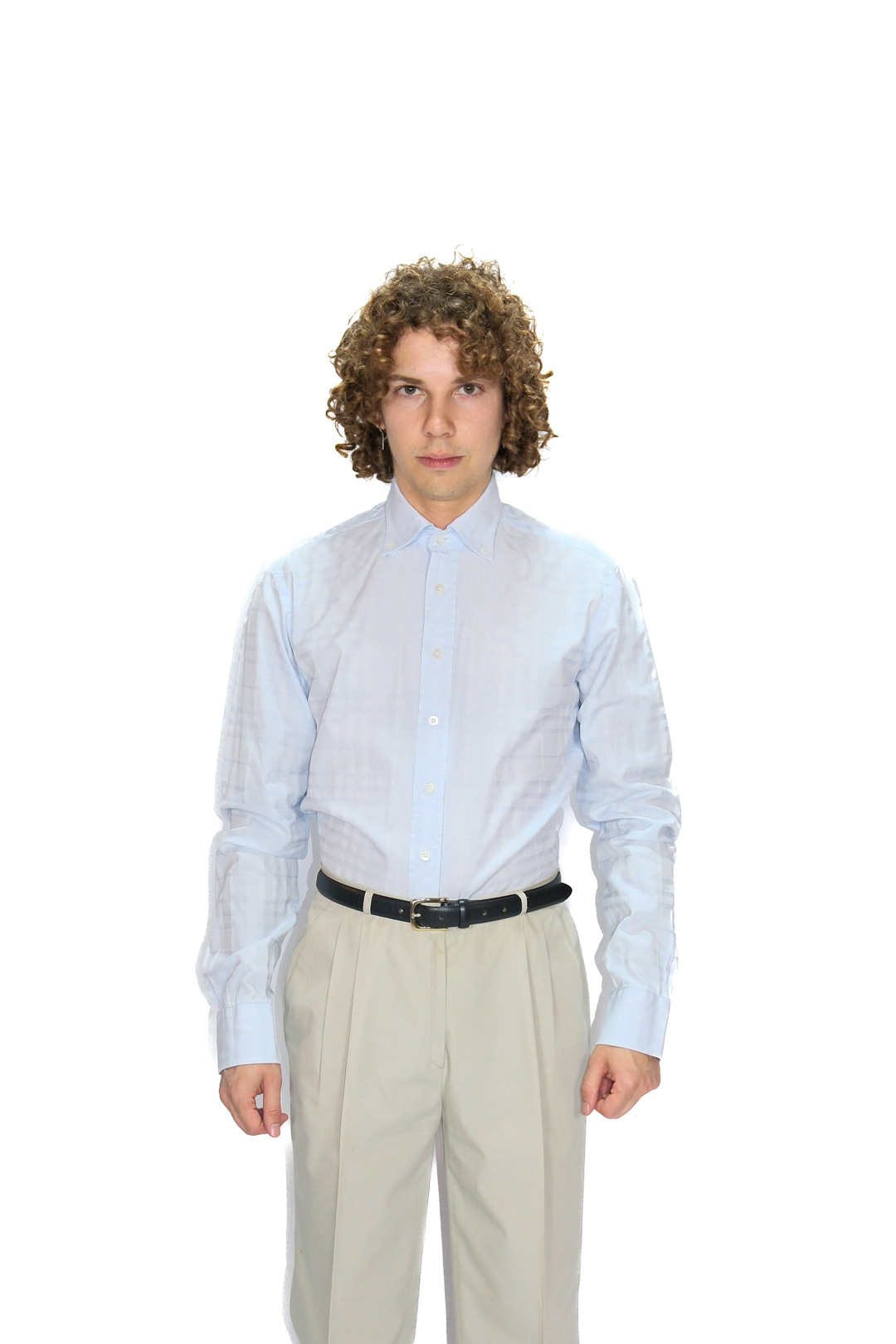 Burberry Hemd Hellblau