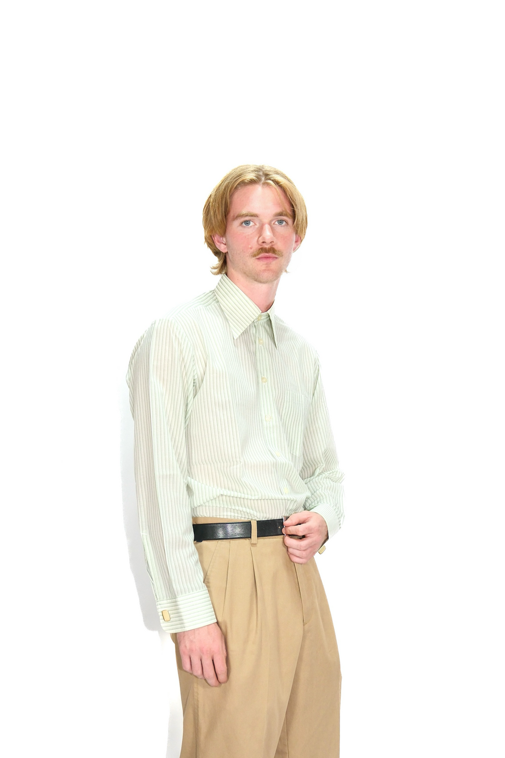 70s Hemd Grün