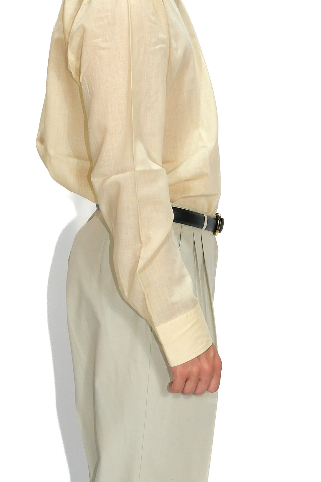 70s Hemd Beige