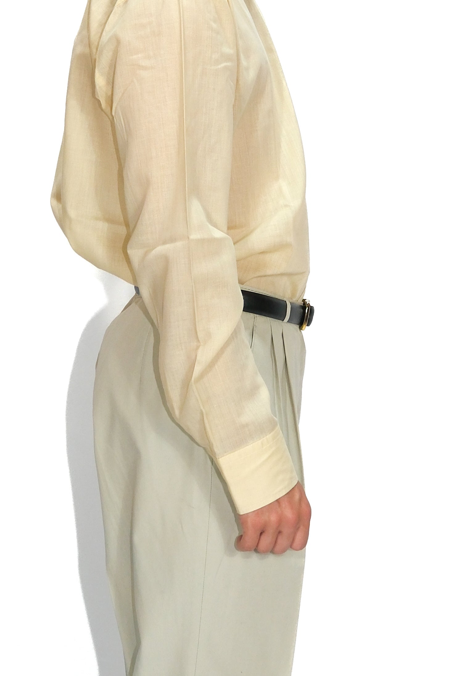 70s Hemd Beige