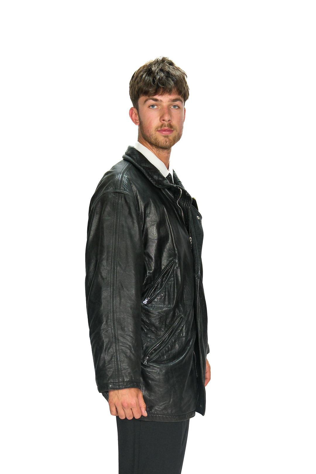 Hugo Boss Lederjacke