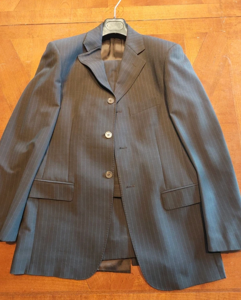 Nadelstreifenanzug aus Regent Wollmaterial
