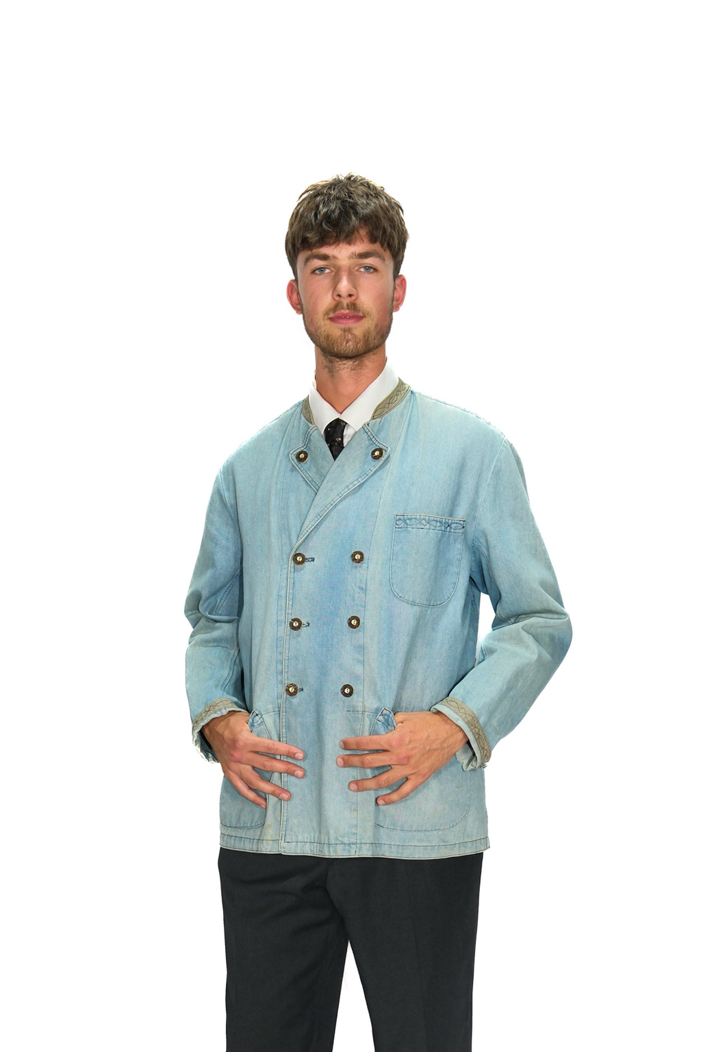 Traditionelle Denimjacke