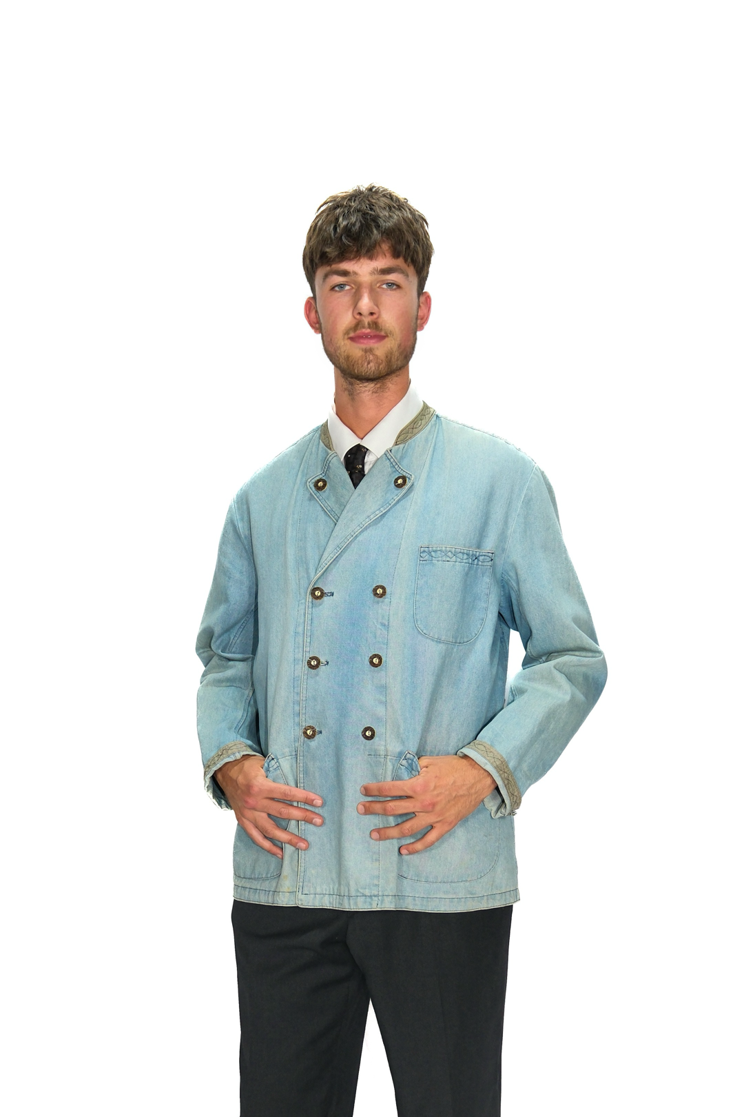 Traditionelle Denimjacke