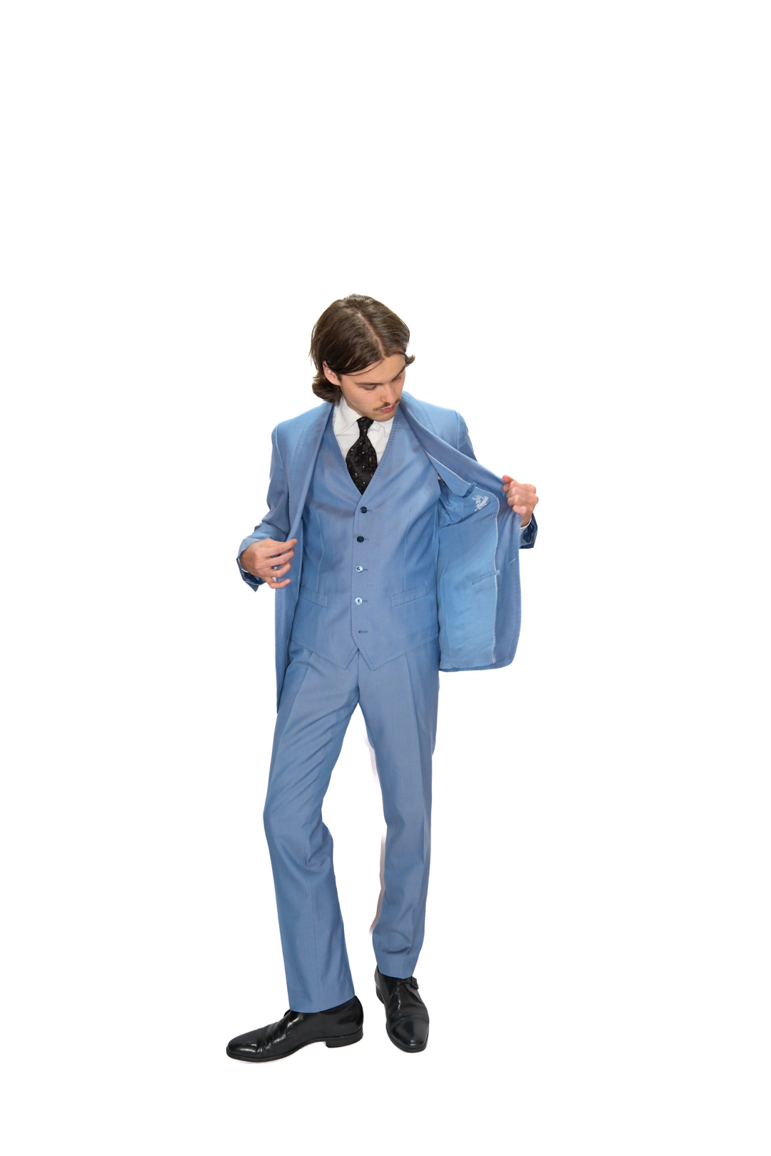 Dolce & Gabbana Anzug Dreiteiler Hellblau