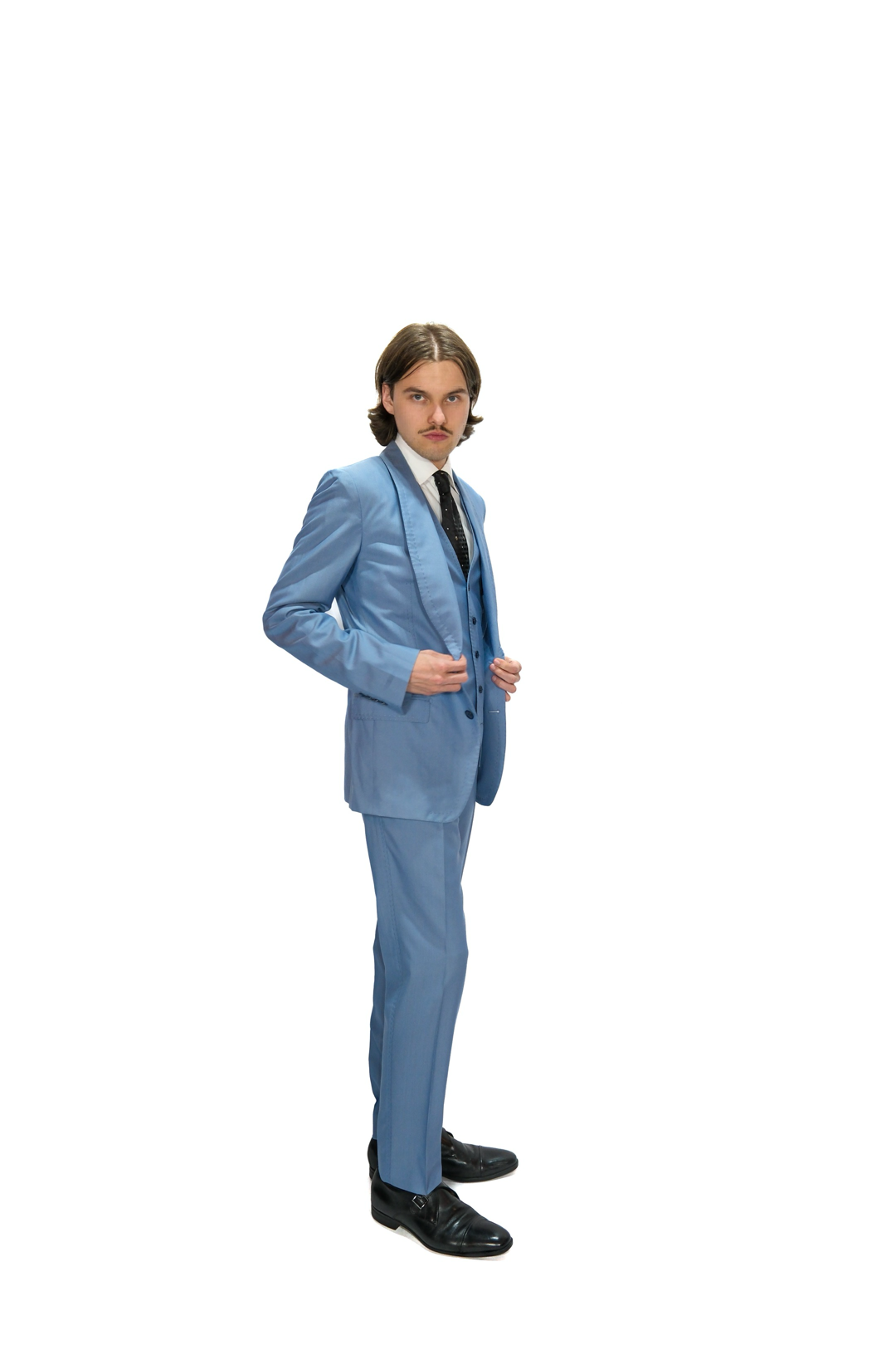 Dolce & Gabbana Anzug Dreiteiler Hellblau