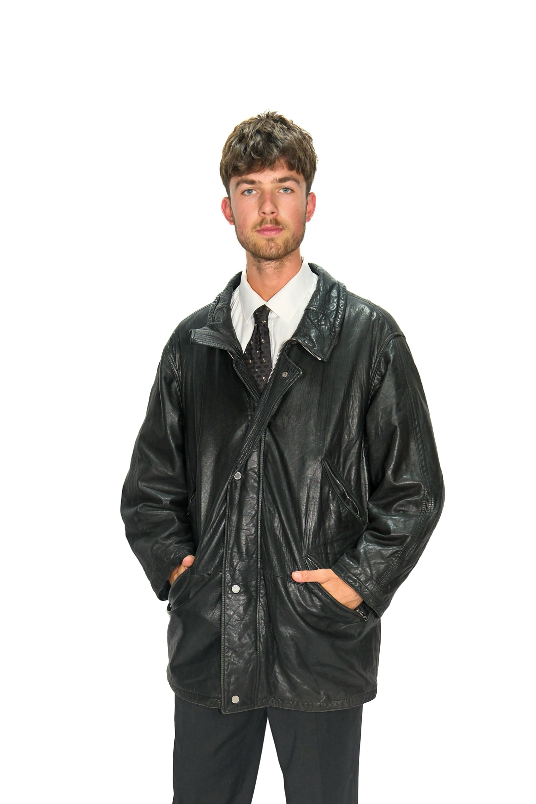 Hugo Boss Lederjacke