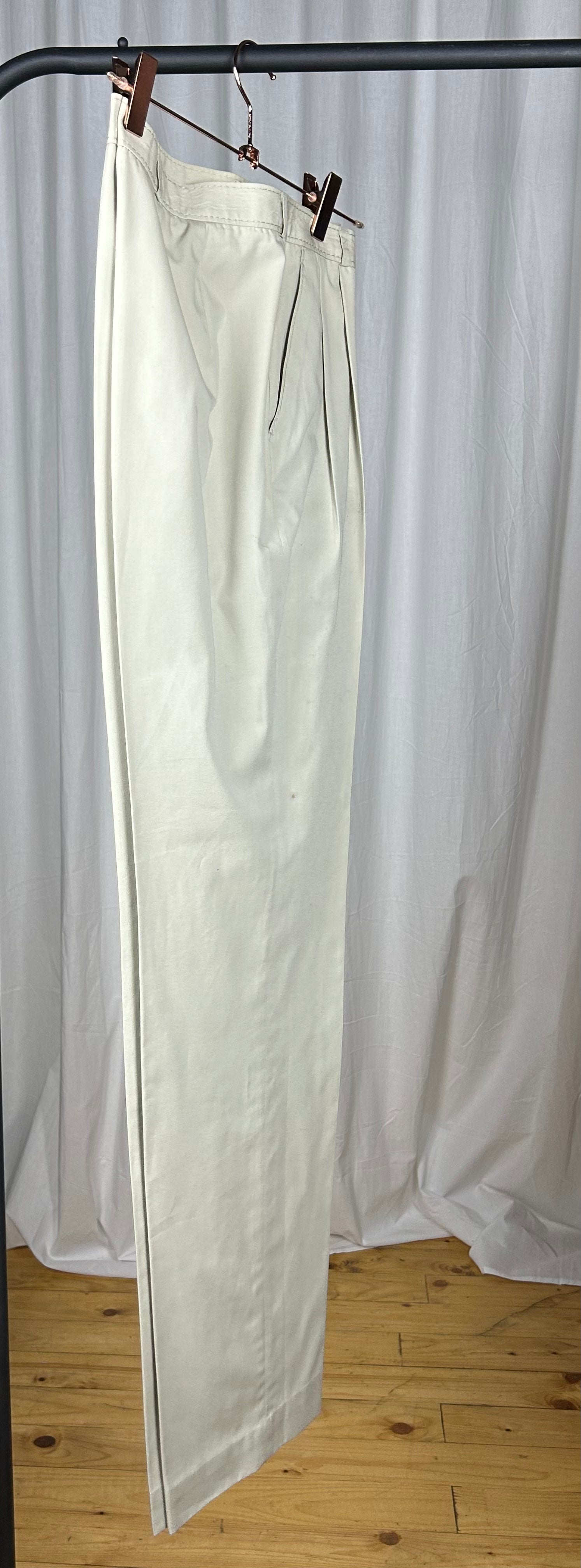 Anzughose Beige