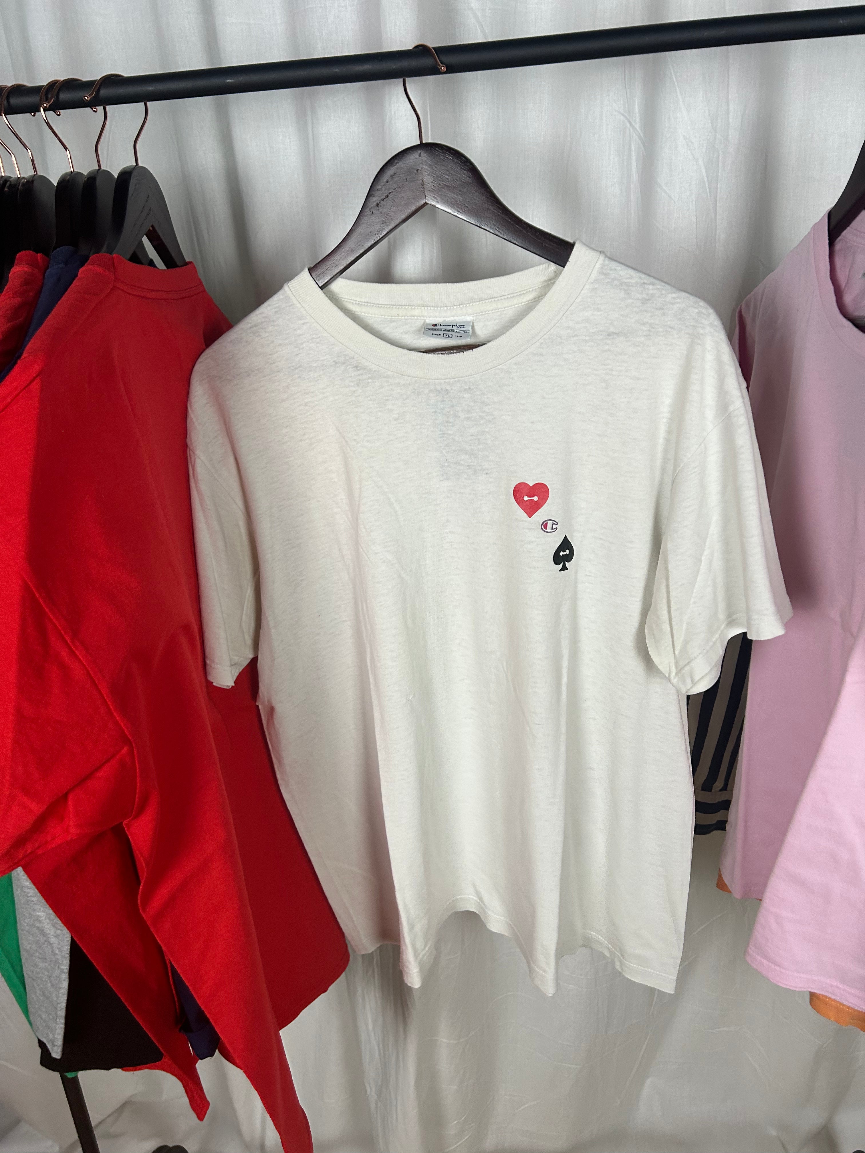 Champion Merch T-Shirt Weiß
